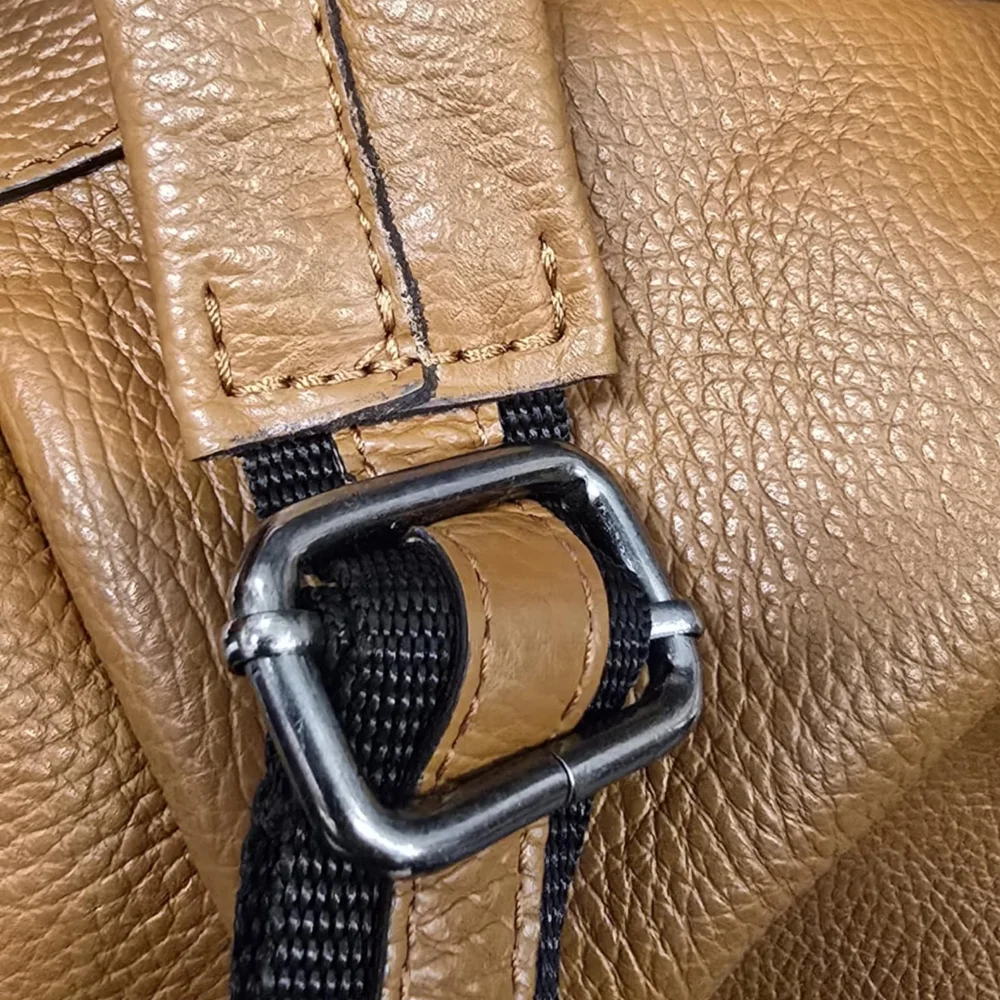 UNICA Made in‎ Italy Brown Leather Backkpack